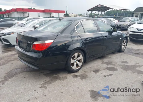 2007 BMW 530I z USA, uszkodzony, nr VIN WBANE73557CM45539